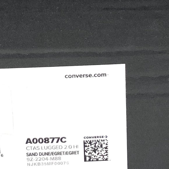 Converse CTAS Lugged 2.0 Platform High Top Women's Canvas Size Sneakers A00877C - Picture 8 of 9